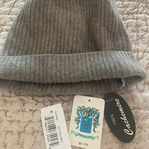 PORTOLANO
Cashmere Beanie silver grey